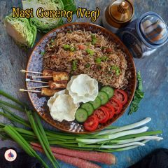 A picture of NASI GORENG (VEGETARIAN).