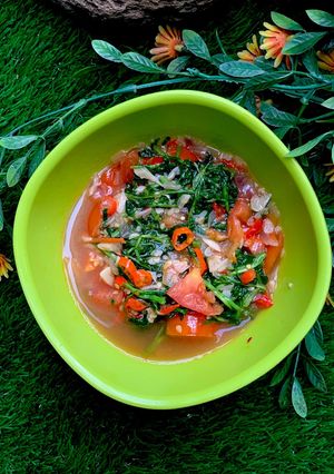 Foto resep Tumis selada air (bisa ganti kangkung juga)