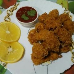 A picture of Crispy Fried Chicken🍗🍤 Resturant Style.