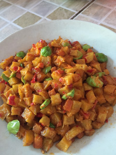 Foto resep Sambal goreng kentang pete