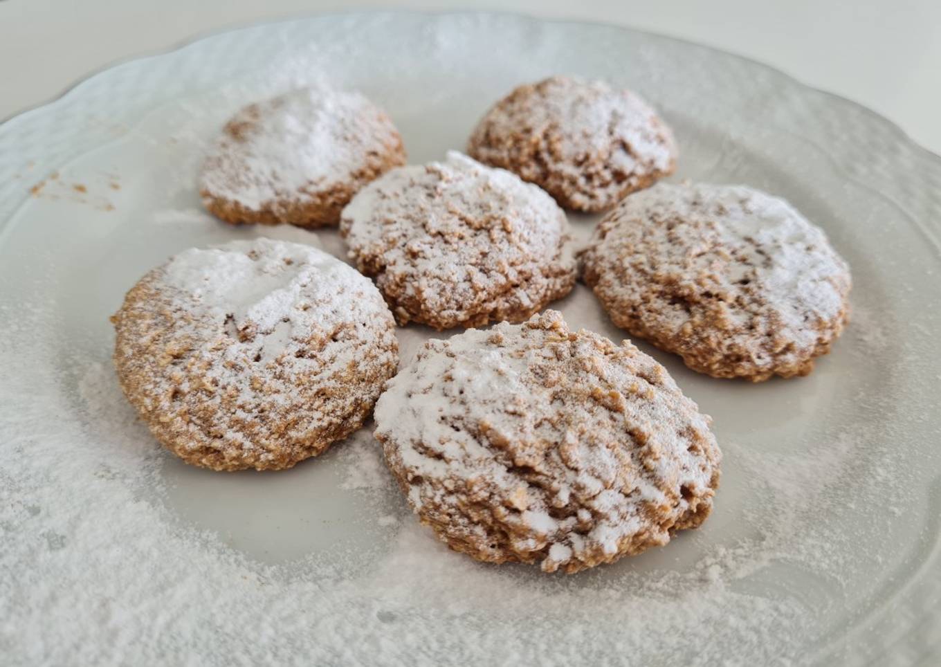 Galletas de jengibre y canela saludables