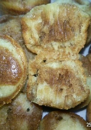 Foto resep Bolu macan wannabe via cetak takoyaki (eggless) ^^