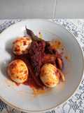 Balado telur dan ikan