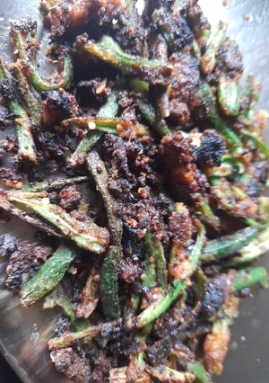ভিন্ডি ভাজা(bhindi bhaja recipe in Bengali) রেসিপির প্রধান ছবি