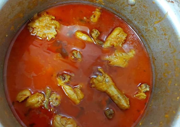 Step-by-Step Guide to Prepare Speedy Chicken curry