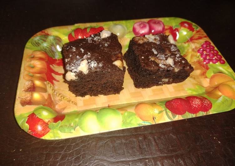 Simple Way to Make Speedy Chocolate Walnut Brownie