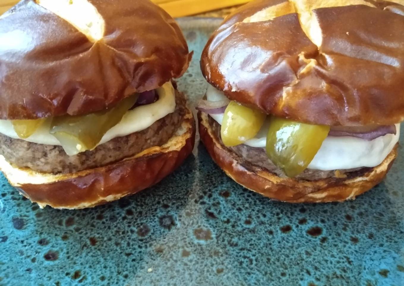 Vegetarian Cheeseburger