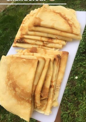 Une photo de Crêpe ultra léger
