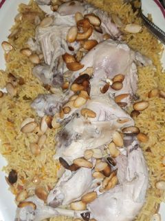 صورة لوصفة ارز بالدجاج