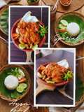 Ayam utuh sambel cobek madura