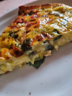 Una foto de Tarta Cremosa de Puerros y Zapallitos ❤