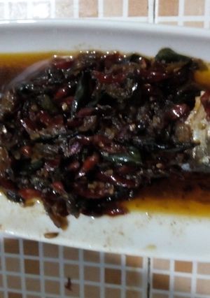Foto resep Tumis ikan asin peda
