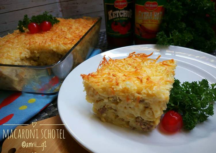 Resep Makaroni schotel Anti Gagal