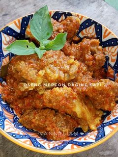 Foto resep Oseng Mercon Daging Sapi