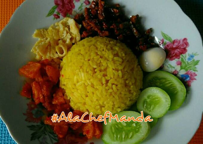 Resep Nasi Kuning Magic com Anti Gagal