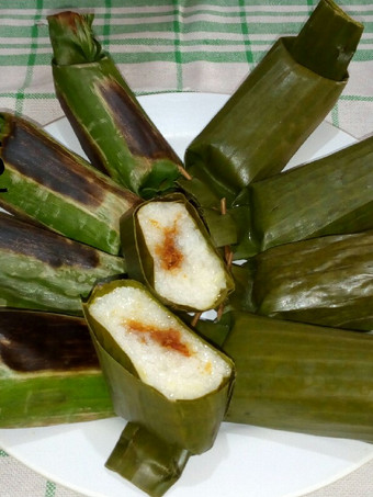 Bagaimana Membuat Lemper isi abon #bakar vs kukus Istimewa