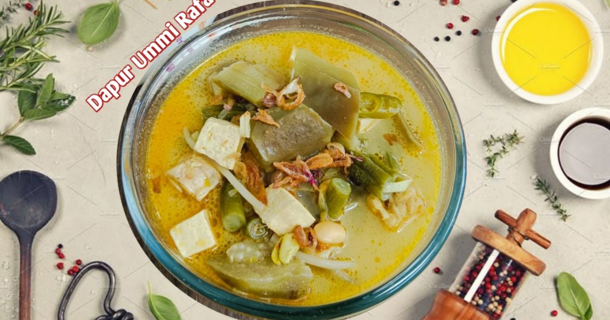 🍆Lodeh Terung Bumbu Iris Low Santan