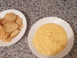 Nachos con queso