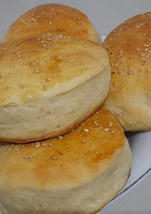 Una foto de Pan de papa para hamburguesa