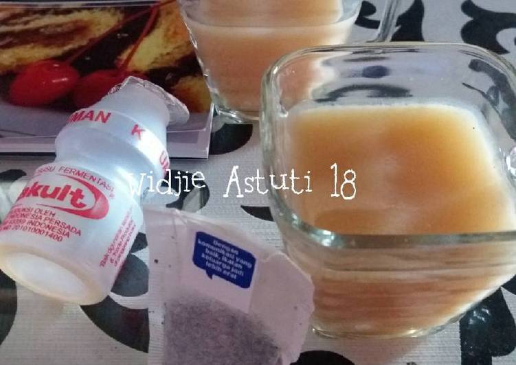 Cara Memasak Yakult Ice Tea Anti Gagal