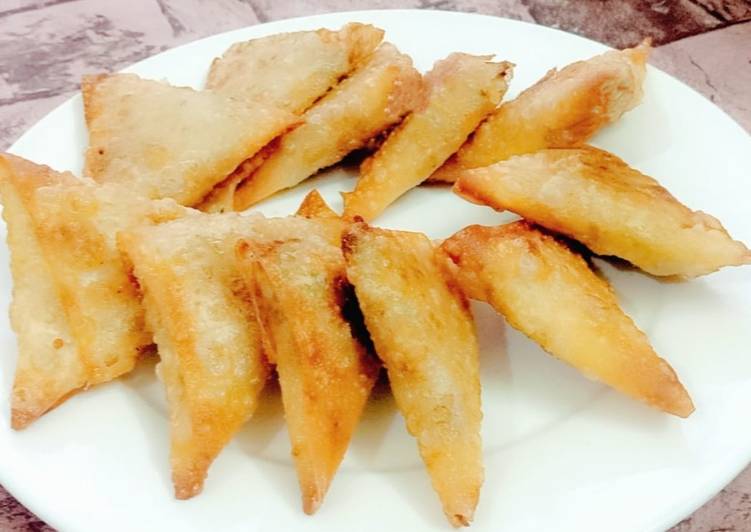 Recipe of Perfect Chicken Macaroni Samosa Ramadan Special