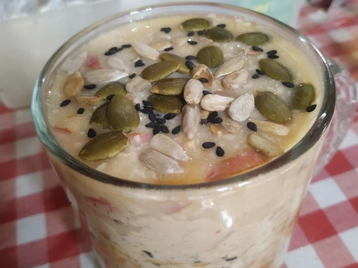 Cara Simple Menyiapkan Resep  03. Overnight Muesli Energen yang Enak, Lezat Sekali