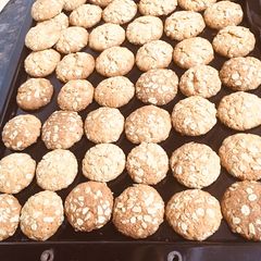 A picture of Oats cookies#themechallenge.