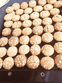 A picture of Oats cookies#themechallenge.