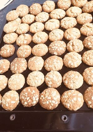 A picture of Oats cookies#themechallenge.
