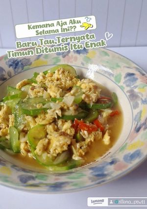 Foto resep Tumis Timun Telur