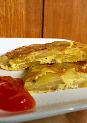 Foto resep Kreasi telur kentang (Spanish omelette)