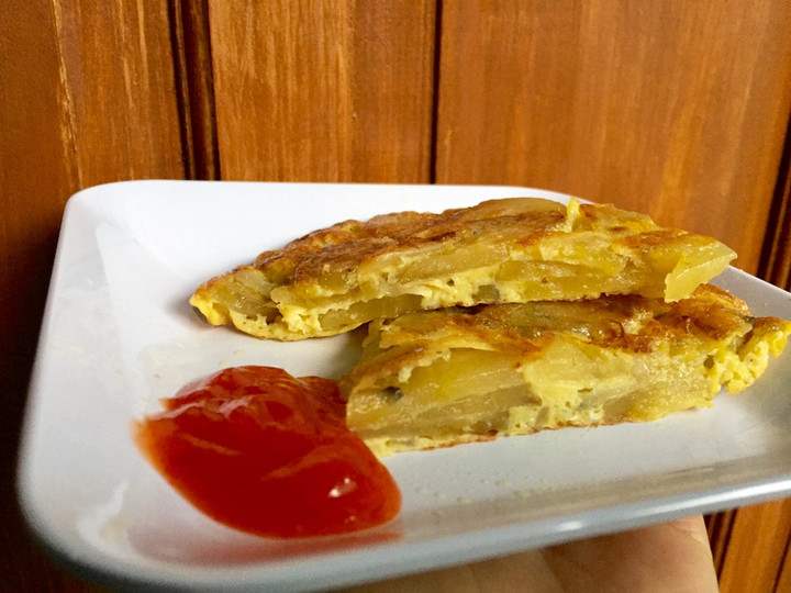  Resep termudah buat Kreasi telur kentang (Spanish omelette) yang nikmat