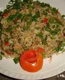 Mixed veg fried rice