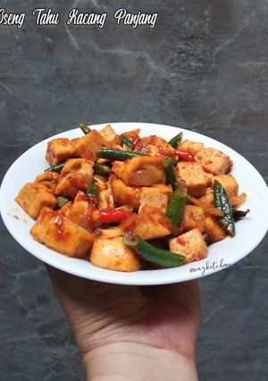 Foto resep Oseng Tahu Kacang Panjang