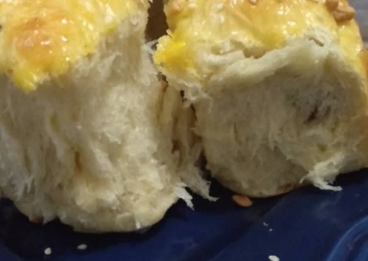 Resep masakan Roti sobek empuk. | Langkah Membuat Roti sobek empuk. Yang Lezat