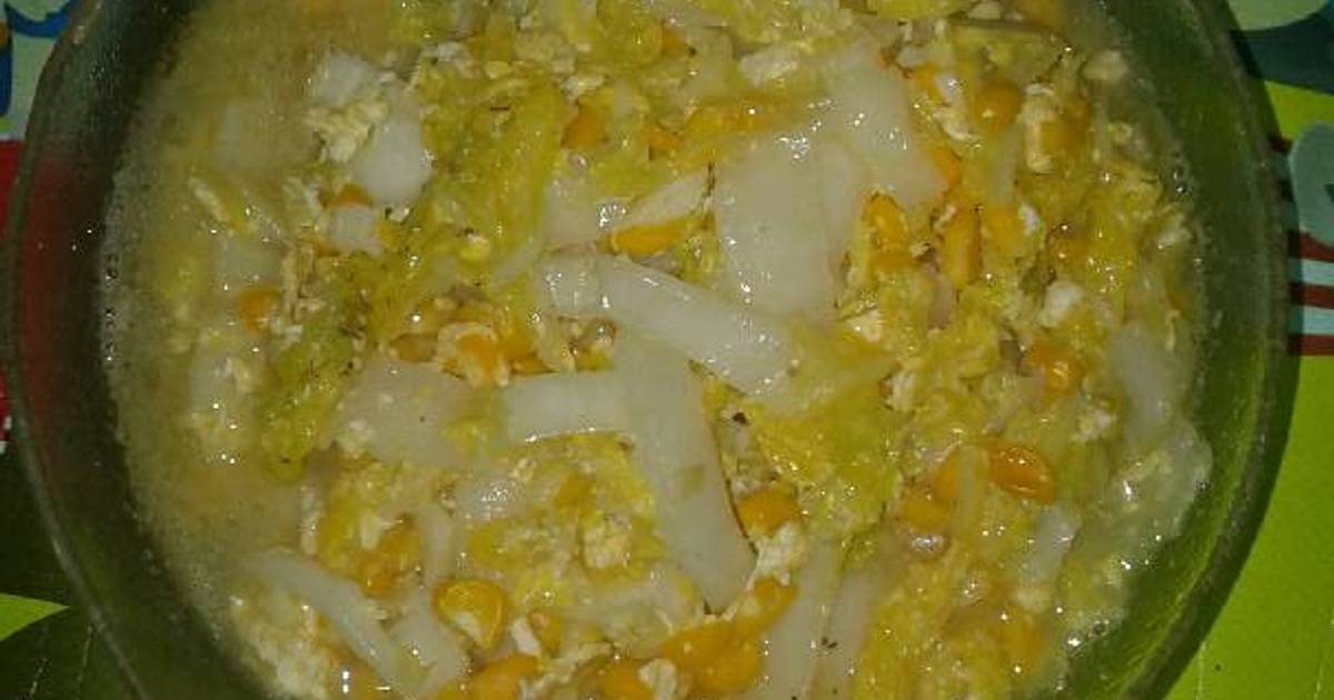 Resep Sawi Putih Jagung Manis Oleh Afril Liany Cookpad