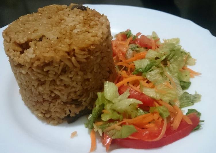 Recipe of Super Quick Homemade Pilau and salad