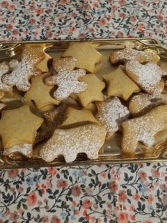 Una foto de Galletitas navideñas de mantequilla