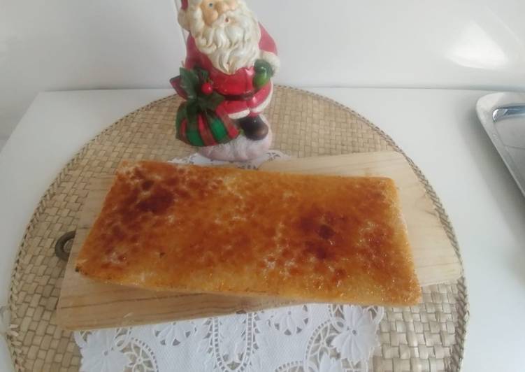 Turrón de yema tostada