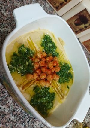 صورة لوصفة حمص