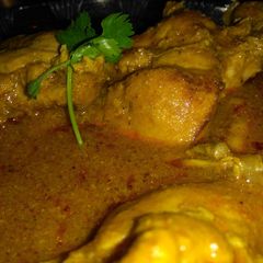 A picture of Chicken curry.