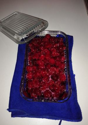 عکسی از دستور مربای آلبالو
