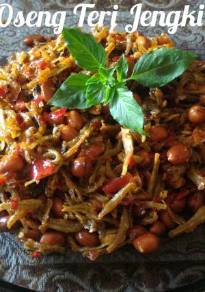 Foto resep Oseng Teri jengki