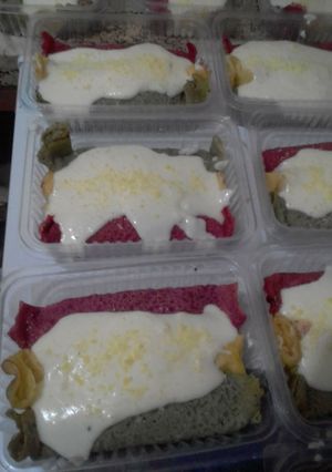 Una foto de Canelones de 3 colores