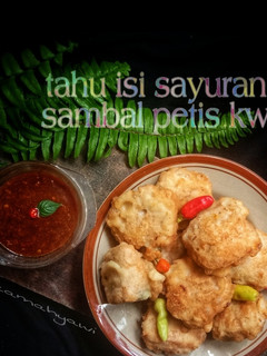 Foto resep Tahu isi sayuran dengan sambal petis kw