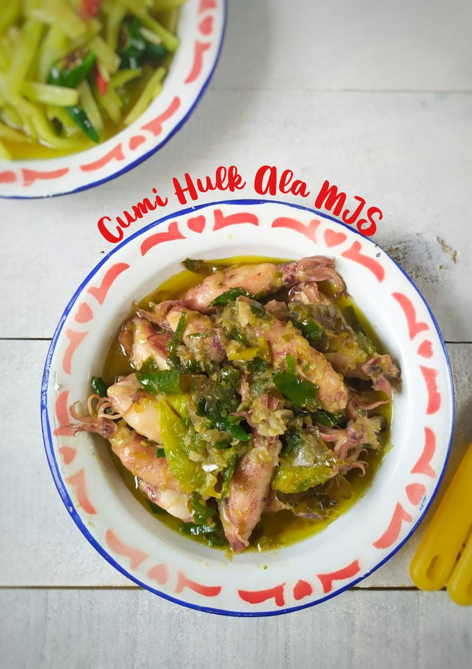 Foto resep Cumi Hulk ala MJS