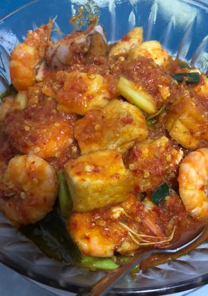 Foto resep Udang Tahu Balado