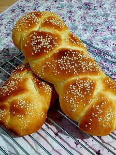 عکسی از دستور نان شیرمال گیسو