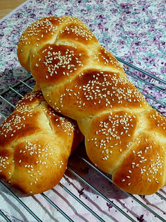عکسی از دستور نان شیرمال گیسو