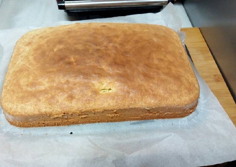 Bizcocho para tartas